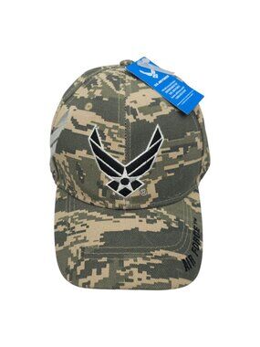 US Air Force Hat Cap OSFM Camo ACU Digital Officially Licensed USAF Baseball Kys